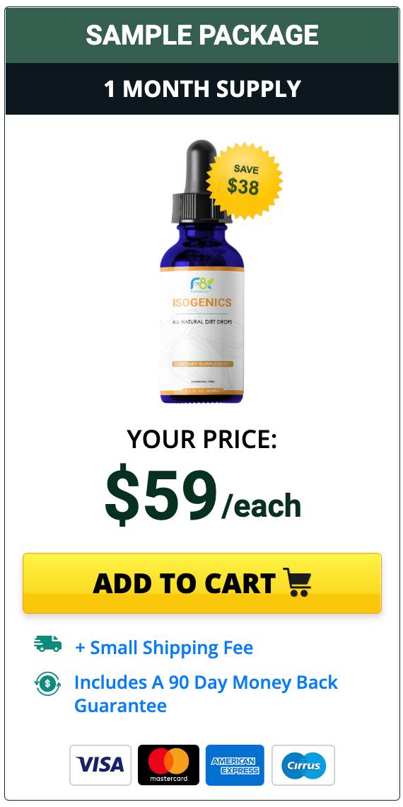 Isogenics Tonic - 1 Bottle